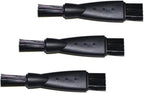 HQRP 3-Pack Cleaning Brush Compatible with Wahl 41871-0434, 7064, 7061-900, 7061-500, 7339-300, 7367-200, 79300-400, 79600-2101, 8787-450A, 9307-1301, 9884-200, 9916-4301 Electric Shaver, Trimmer