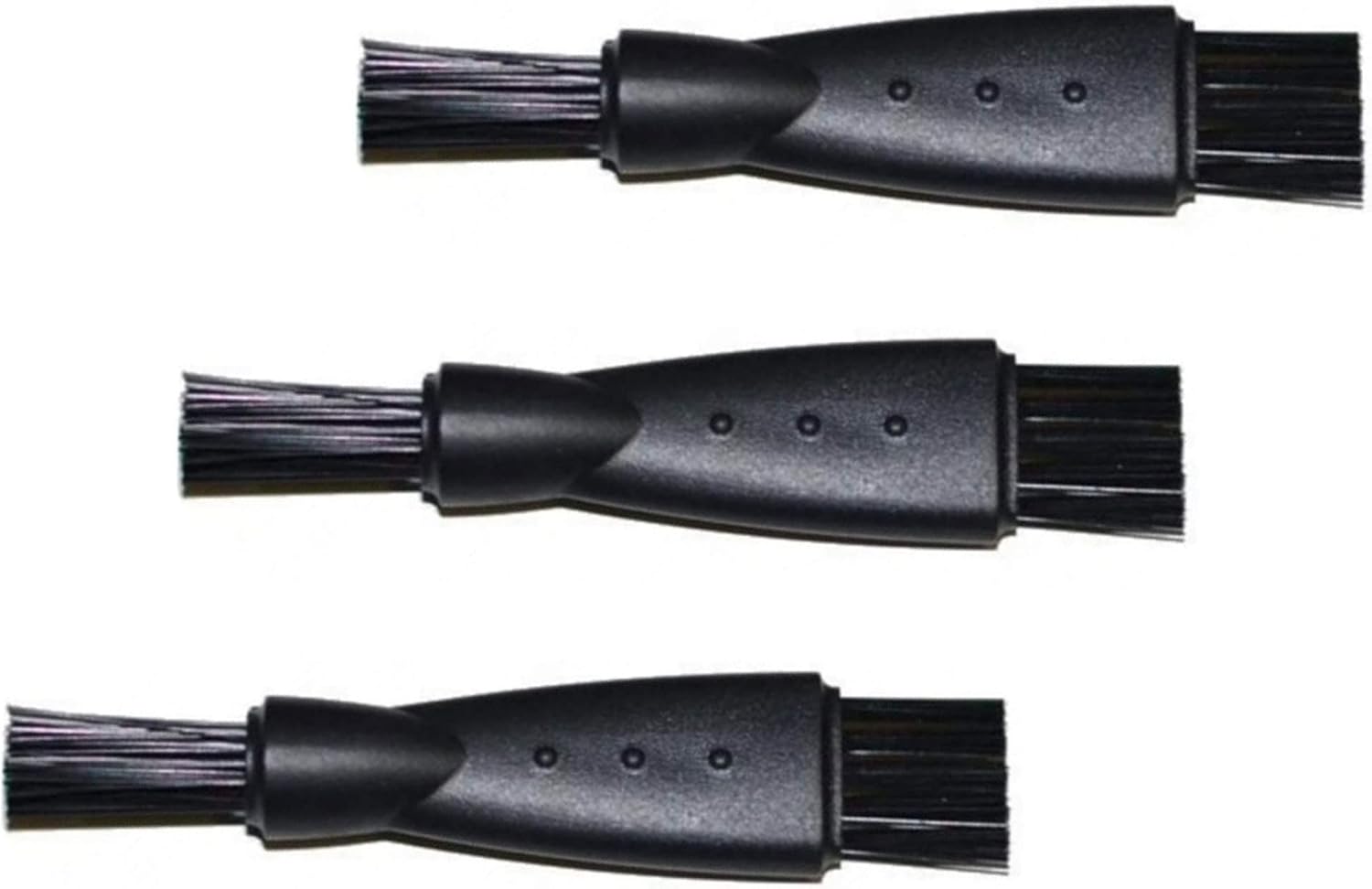 HQRP 3-Pack Cleaning Brush Compatible with Wahl 41871-0434, 7064, 7061-900, 7061-500, 7339-300, 7367-200, 79300-400, 79600-2101, 8787-450A, 9307-1301, 9884-200, 9916-4301 Electric Shaver, Trimmer
