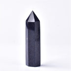 Natural Crystal Blue Sandstone Crystal Point Mineral Stone Obelisk 50-60mm