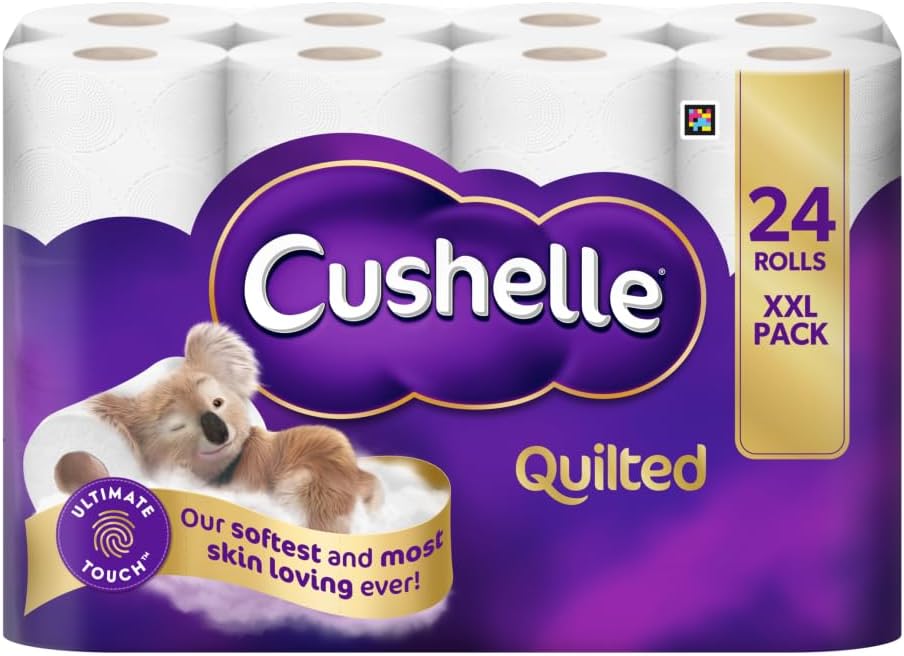 Cushelle Ultra Quilted Toilet Roll 24 Rolls