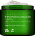 New York Biology Tea Tree Oil Foot Cream for Dry Cracked Feet, Athletes Foot, Nail Fungus, Jock Itch, Ringworm, Cracked Heels and Itchy Skin - Foot Cream - 8 oz