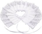 BLESSUME Lace Neck Ruff Collar Mini Cape