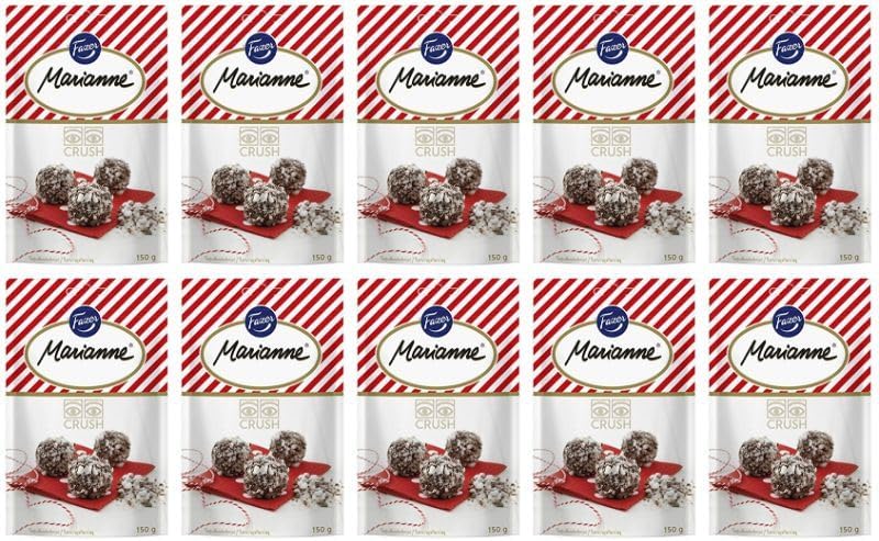 Fazer Marianne Crush crushed Candy 10 Packs of 150g SÖPÖSÖPÖ pack (SOPOSOPO)