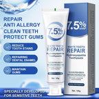 Hydroxyapatite Toothpastes for Enamel Protection and Tooth Strengthening, Fluoride-Free Formula for Sensitive Teeth, Gentle and Effective Formula, Gentle Mint, Fresh Breath (2PCS)