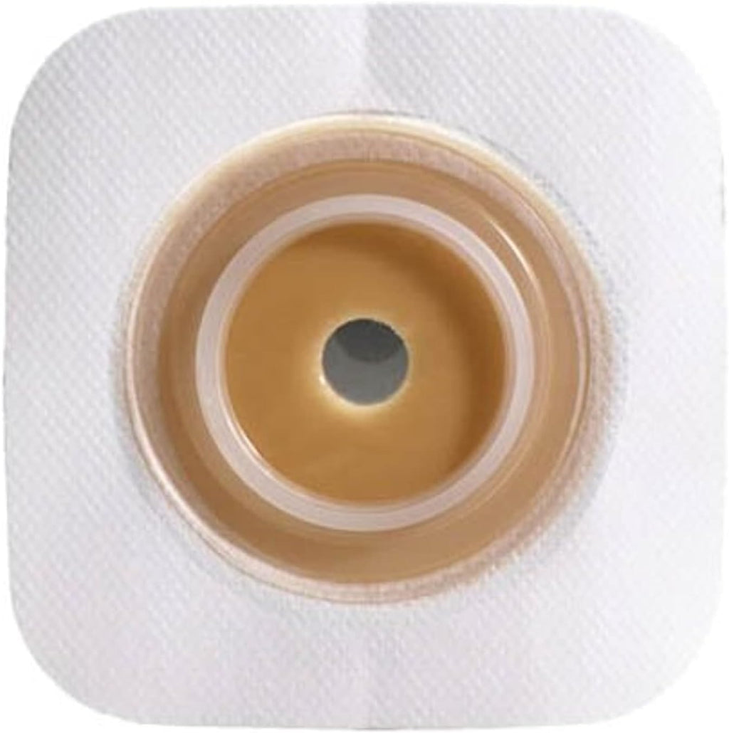 Convatec Sur-fit Natura Stomahesive Flexible Skin Barrier 4 X 4 1 3/4 Flange (45mm) - Model 125264 - Box of 10 by ConvaTec