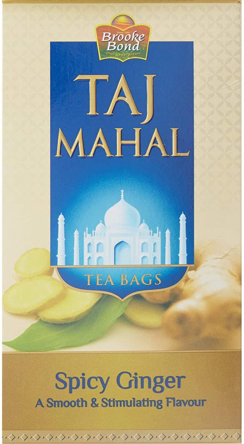 Brooke Bond, Taj Mahal Ginger, 25 Tea Bags