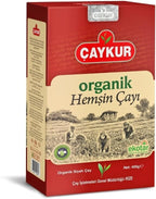 ÇAYKUR Organic Hemsin Black Tea, Premium Certified Turkish Loose Leaf Tea, Natural, Additive-Free, Grown in the Hemsin Organic Farming Basin 400gr / 14.1 oz