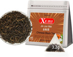 XIEJINJI Golden Monkey Tea - Chinese Black Tea - Jinjunmei - Premium Bud Tea - Eco-Conscious Tea Bags - 3.2g x 40 Count - Repeated Brewing - High Mountain Nature Fruit