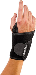MUELLER Sports Medicine Adjustable Wrist Support, Wrist Pain Relief Support for Men and Women, Ideal for Carpal Tunnel, Tendinitis, Arthritis, Black, One Size