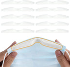 Sponge Anti-Fog Nose Bridge Pads Seal Nose Cushion Memory Foam Nose Pads Self-Adhesive Protection Strip Nose Pad for Mask 50 PCS