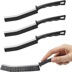 Gap Cleaning Brush Grout Cleaner Brush with Hard Handle Scrub Deep Tile Joints Stiff Angled Bristles for Showers, Bathtubs, Kitchens - Multi-Surface All-Around Household Cleaning Tool