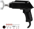 Electric Chiropractor, Heat Resistant Chiropractor with 6 Levels of Regulable Force, Correction Tool with Six Interchangeable Massage Heads(US)