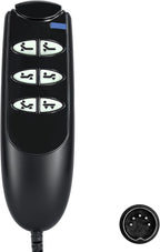 6 Button 5 Pin Remote Hand Control Handset for Electric Hospital Beds Model 15030 and Drive Medical Delta Ultra Light 1000 Semi