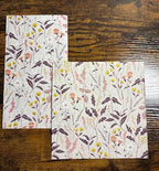 IHR Ideal Home Range Party Napkins Disposable 3-Ply Paper Lunch Napkin Pack, 6.5" x 6.5", Pretty Meadow Autumn, 20-Count