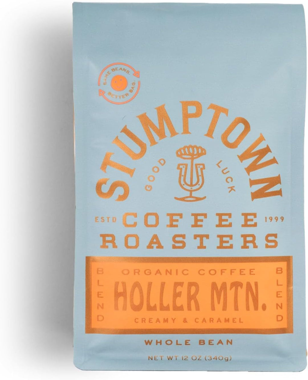 Stumptown Coffee Roasters, Medium Roast Organic Whole Bean Coffee, 100% Arabica Coffee - Holler Mountain 12 Ounce Bag with Flavor Notes of Citrus Zest, Caramel and Hazelnut