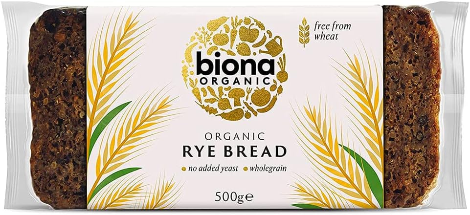 Biona Organic Rye Bread - 500g - 1 Pack