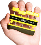 Prohands Gripmaster Hand Exerciser, Finger Exerciser (Hand Grip Strengthener), Spring-Loaded, Finger-Piston System, Isolate & Exercise Each Finger