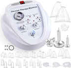 TwoWin Multifunctional Vacuum Therapy Machine, Cupping Therapy Sets, Cupping Scraping Body Shape Massager Adjustable Suction and 6 Modes with 30 Cups and 3 Pumps