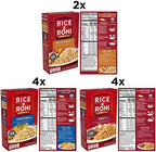 Rice-A-Roni Dinner Classics Variety Pack, 10 Piece Assortment