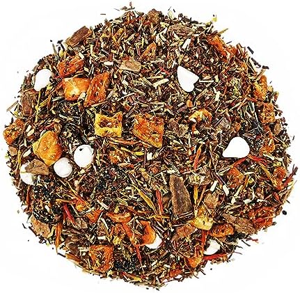 The Whistling Kettle Pumpkin Cheesecake Rooibos Tea - Premium Loose Leaf Tea with Nutmeg, Cinnamon, Pumpkin (4oz)