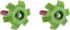 Fin Straightener Comb Air Conditioner Fin Comb Radiator Condenser AC Cleaner Repair Tool Air Conditioning Brush Accessory for Cleaning Car Automotive Refrigeration Radiator Evaporator 2Pcs