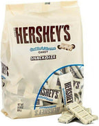 Hershey's Cookies 'n' Creme Snack Size Bars, White Milk Chocolate Candy Bars, 31.9 Oz / 2 Pounds