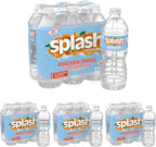 Splash Refresher Mandarin Orange Flavored Water, 16.9 Fl Oz, Plastic Bottle, Pack of 24