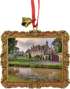Cotswolds England UK Travel Souvenir Xmas Tree Ornament Hanging Pendant Home Christmas Party Decoration