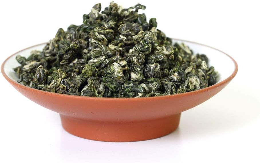 GOARTEA Biluochun Green Tea 100g / 3.5oz Supreme Grade - Spring Suzhou Bi Luo Chun Tea - Loose Leaf Chinese Pi lo Chun - Snail Shape