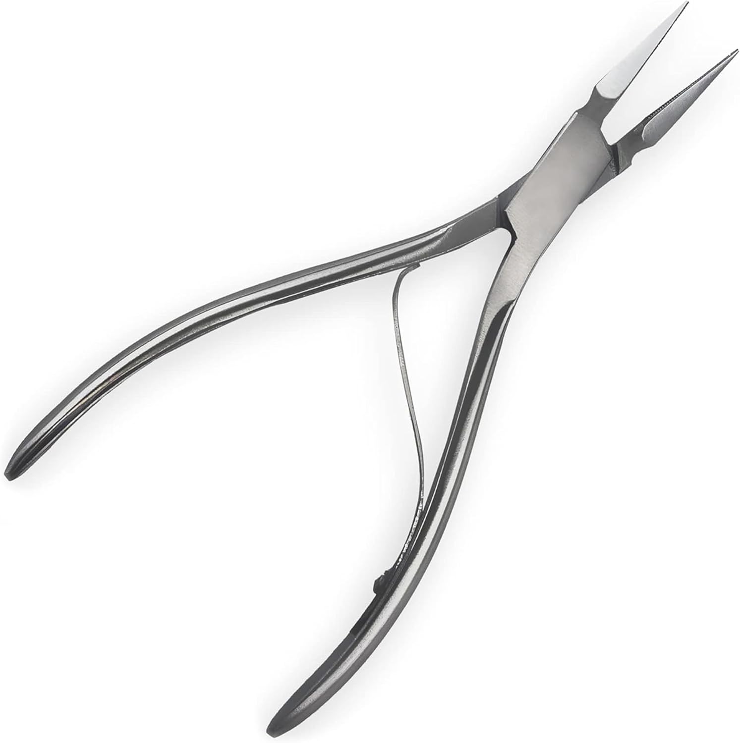Virtus Splinter Forceps 6" Straight - Precision Tool for Various Applications - Stainless Steel, Autoclavable - Single Spring Pliers