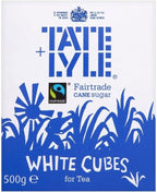 Tate & Lyle Fairtrade White Sugar Cubes (500g) - Pack of 2