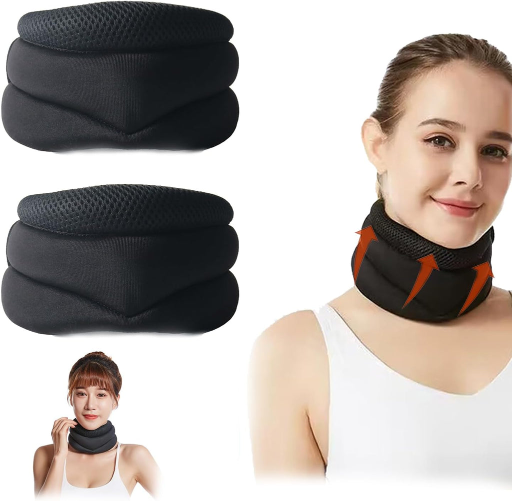 Cervicorrect Neck Brace,Cervicorrect Neck Brace by Healthy Lab Co,Cervical Neck Brace to Stop Snoring,Perfect for Neck Pain Relief and Snoring Prevention in Men Andwomen (2Pcs)