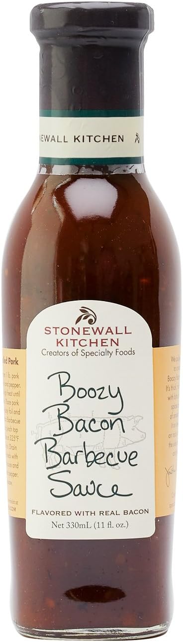 Stonewall Kitchen Boozy Bacon Barbecue Sauce, 11 Ounces