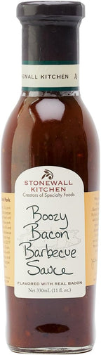 Stonewall Kitchen Boozy Bacon Barbecue Sauce, 11 Ounces