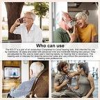 Rechargeable Hearing Aids for Seniors Hearing Aid for Hearing Loss with Noise Cancelling, Mini OTC Invisible Hearing Amplifiers for Adults with Portable Charging Case