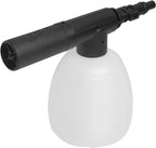 WORX WA4036 Hydroshot Plastic Soap Bottle Accessory, Black & White