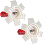 AC Fin Straightener Air Conditioner Fin Comb Radiator Condenser Cleaner Repair Tool Air Conditioning Brush Accessory for Cleaning Car Automotive Refrigeration Radiator Evaporator Pack of 2