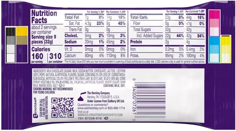CADBURY MINI EGGS Milk Chocolate with Crisp Sugar Shell Easter Candy, 1.5 Pounds, 10 Bags