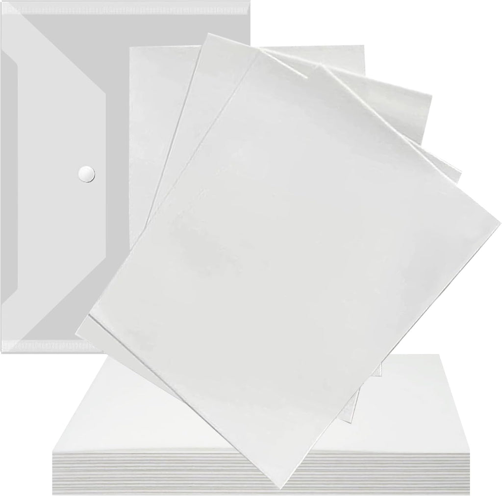 A4 Size 11.7"x 8.3" Edible Cake Transfer Paper,Pure White Flexible Edible Printer Wafer Paper,Sugar Sheets for Edible Printer,Cake Design Hand-painted Edible Icing Sheets