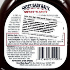Sweet Baby Rays Barbecue Sauce, Sweet n Spicy, 18 oz