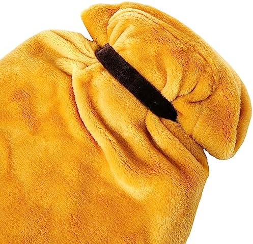 Vagabond Bags Ltd Extra Large 2.7 Litre Hot Water Bottle and Cuddlesoft Cover, Ochre