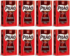 Coffee Rost and Ground - Café Torrado e Moído- Pilao 8.8oz. 250g - GLUTEN-FREE - PACK OF 08