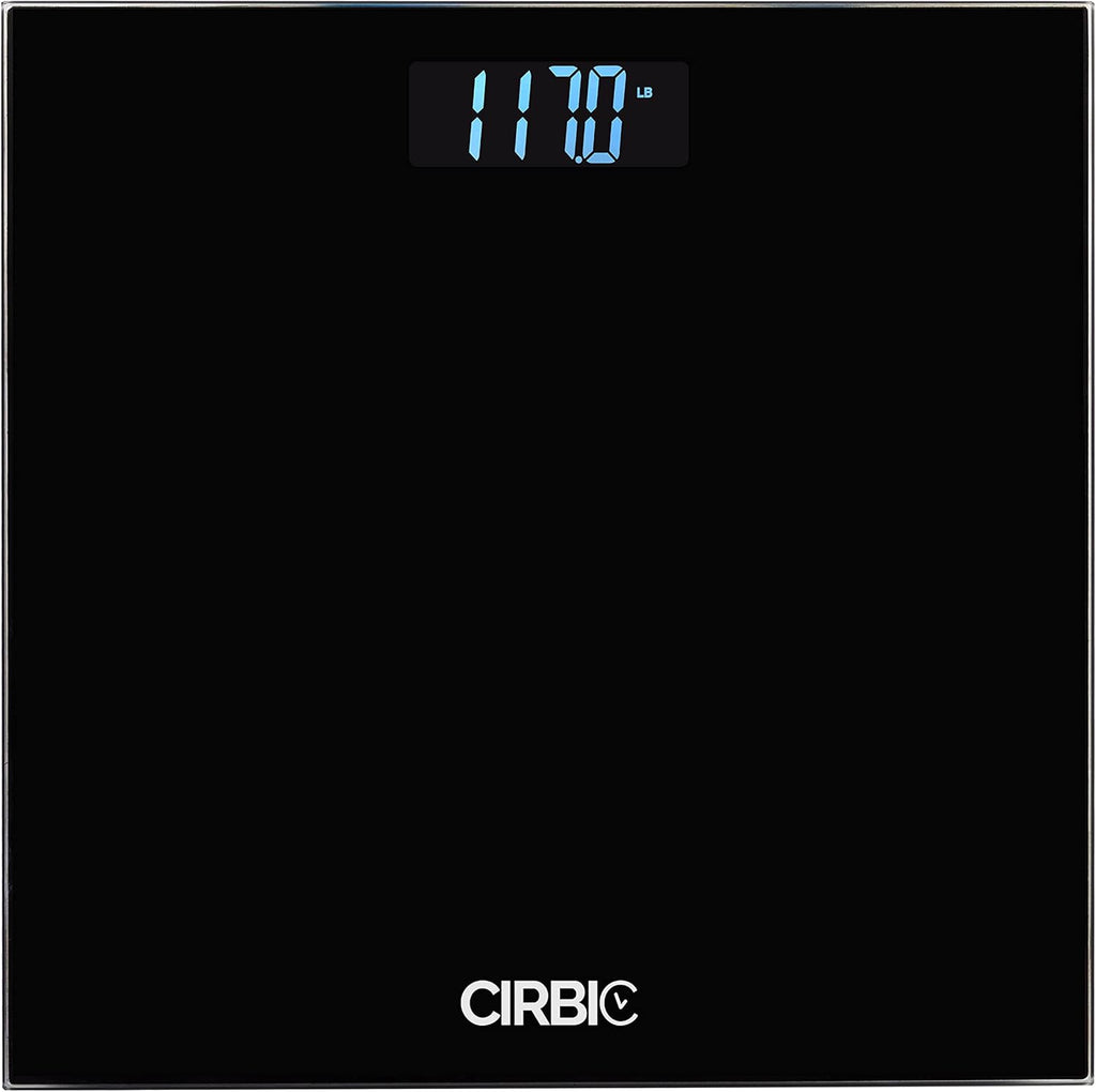 Talking Scales - Big Numbers and Clear Loud Voice Announcement of Weight (Black)