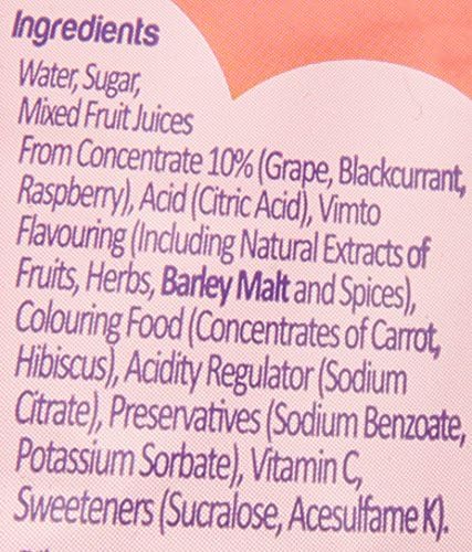 Vimto Blackcurrant Drink England, 23.6 Ounce Plastic Bottle