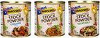 Massell Stock Powder Bundle Pack - Chicken, Beef & Vegetable - No MSG, Fat Free and Gluten-Free Soup Mix