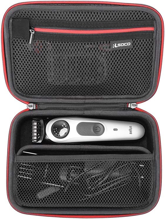 RLSOCO Case for Braun All-in-One Style Kit Series 3 3430/Series 5 5480/Seires 7 7410/Series 9 9440/BT3221/BT5260 & Compatible with Gillette Intimate Men’s Manscape Pubic Hair Trimmer and More
