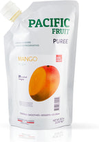 PACIFIC FRUIT - Real Mango puree for cocktails - Mango juice no sugar added – Pure mango – 100% REAL FRUIT!