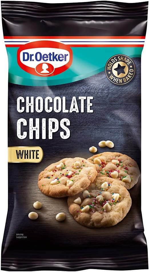 Dr. Oetker White Chocolate Chips (100g)