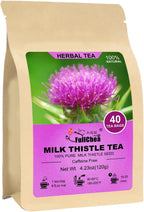 FullChea - Milk Thistle Tea Bags, 40 Teabags, 3g/Bag - Natural Milk Thistle Seed