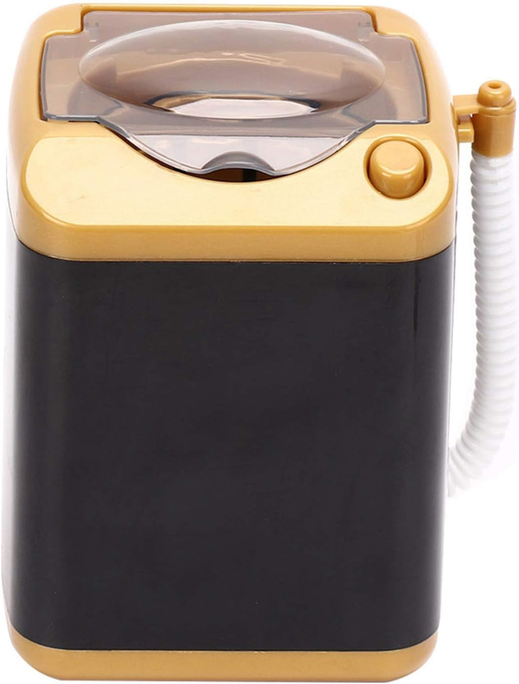 Mini Washing Machine,ANGGREK Cleansing Machine Children Toy Gift Electric Mini Washing Machine Cosmetic Tool (Golden)